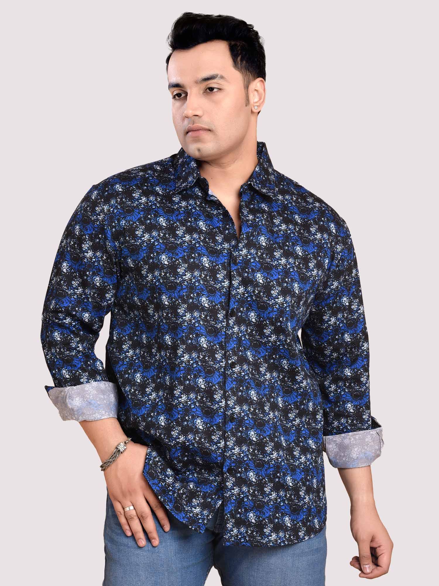 electric-printed-cotton-full-sleeve-men-s-plus-size-guniaa-fashions-1.jpg Electric Abstract Cotton Men Plus Size Full Sleeve Shirt - Image 1